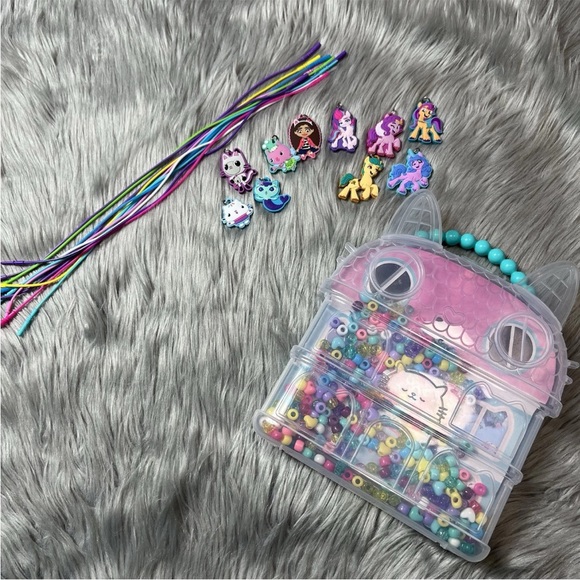Other - Kids Girls Gabbys Dollhouse My Little Pony Bead Necklace Making Kit
